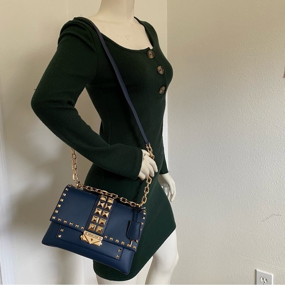 New micheal Kors Cece Medium Studded Shoulder Bag - Picture 5 of 16